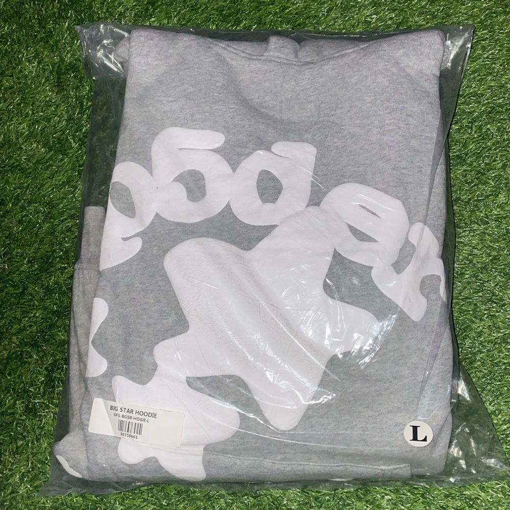 Sp5der Star Hoodie size large